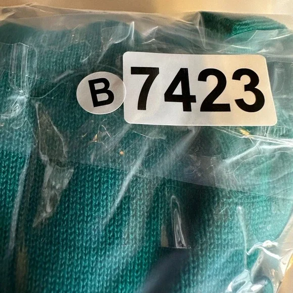 Ulla Popken Full Zip Cardigan Sweater Womens Size 16/18 Teal Green NICE - Picture 11 of 11